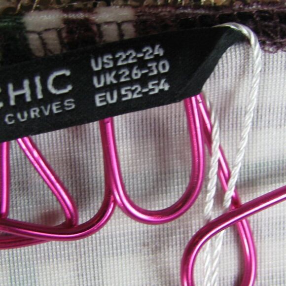 NWT BloomChic plaid shirt 22/3X - Picture 8 of 12